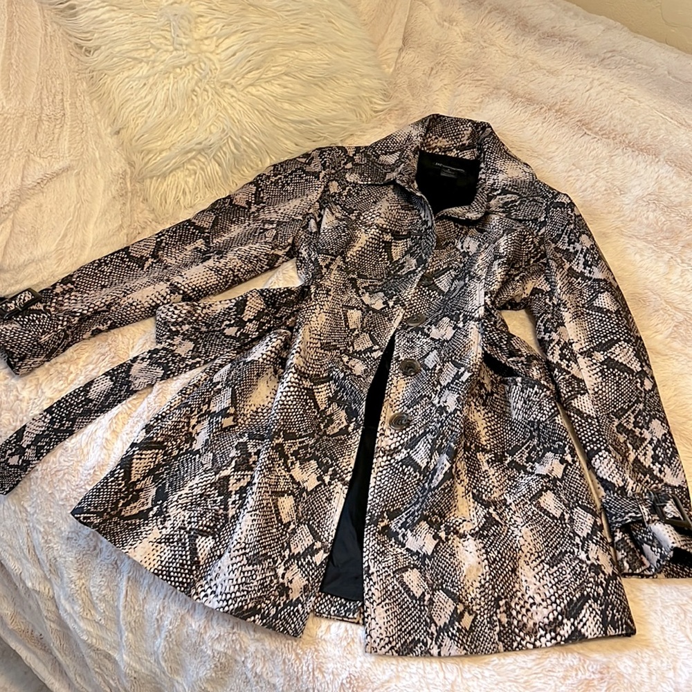 trench style coat